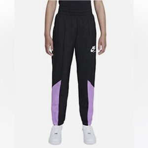 Nike Sportswear Woven Pants Black Purple